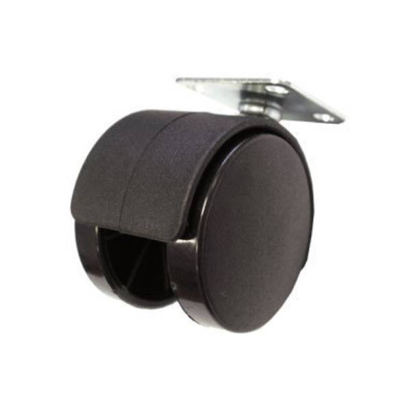 Мебельное колесо, d50мм., без тормоза. BOYARD N102BL/BL.3