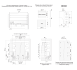 BOYARD.Продольный рейлинг, цвет серый, 270мм SBR06/GR/270