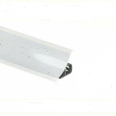 Плинтус для столешниц искра белая Thermoplast 18х18х3000м 1303 (ф-ра1105)