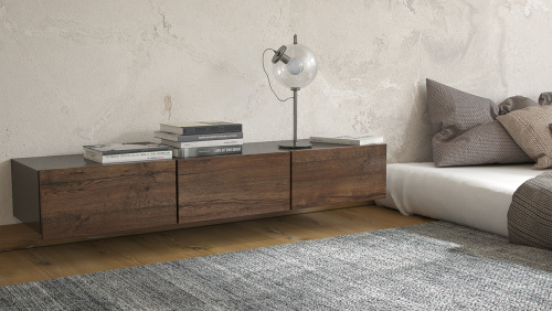ЛДСП Дуб апрельский шоколадный wood line NORDECO ВЛД 2750х1830х16 мм
