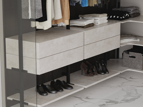 ЛДСП Слэйт легкий шелк Lamarty 2750х1830х10 мм