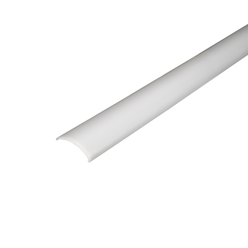 Профиль накладной угловой для LED лент КСС 1616-2 GLS серебро диффузор полуматовый 4 клипсы + 4 заглушки