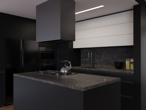 Стеновая панель Active marble 5055/A Slotex 4200х600х10 мм