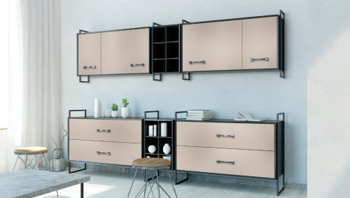 ЛДСП Фон бежевый шагрень Томлесдрев 2750х1830х16 мм