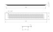 Решетка вентиляционная 480х80 мм антрацит светлый GTV KK-W80480-24