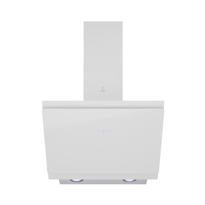 Кухонная вытяжка наклонная LEX FURIA 600 WHITE