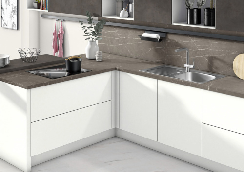 Столешница Камень пьетра гриджиа антрацит F205/ST9 EGGER 4100х920х38 мм