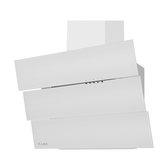 Кухонная вытяжка наклонная LEX RIO G 600 WHITE