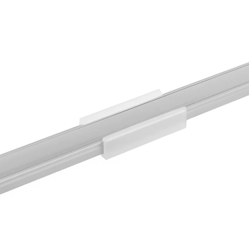 Соединитель для профиля прямой 180° LR39 15х6 мм белый LED CRYSTAL