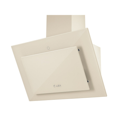 Кухонная вытяжка наклонная LEX MIKA GS 600 IVORY LIGHT