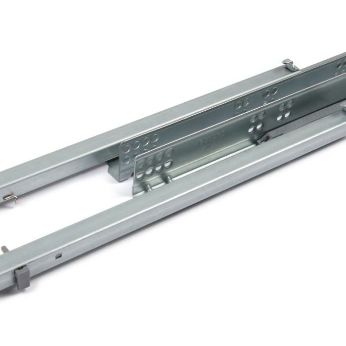 BOYARD.Направляющие шариковые, скрытого монтажа B-slide DB8884Zn/500