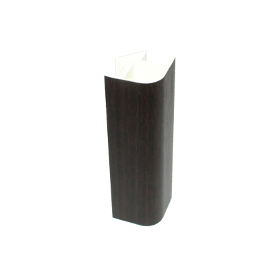 Угол для цоколя универсальный 90° венге H=150 мм