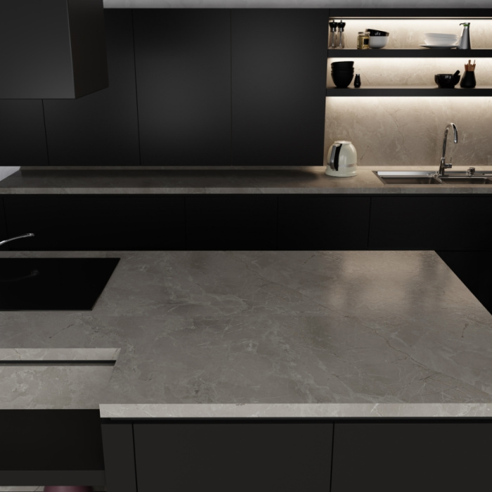 Стеновая панель Silver marble 6035/Sl Slotex 4200х600х10 мм