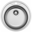Мойка из нержавеющей стали круглая хром глянец 510 мм 15516