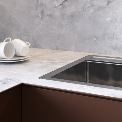 Столешница Italian stone 2342/Bst Slotex 4200х600х40 мм