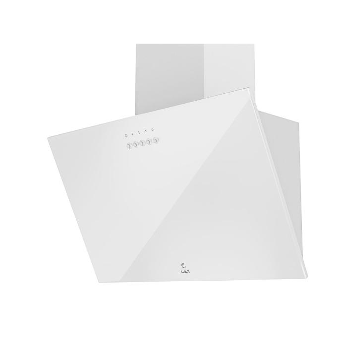 Кухонная вытяжка наклонная LEX MOZA 500 WHITE