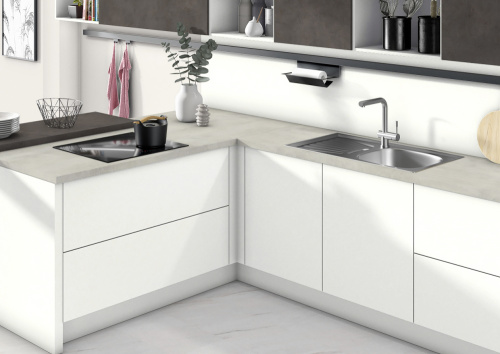 Столешница Хромикс белый F637/ST16 EGGER 4100х600х38 мм