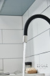 Смеситель для кухни Emar ЕС - 3015 SATIN высокий излив сатин