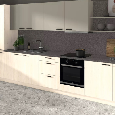 Столешница Сталь серебро антрацит F620/ST87 EGGER 4100х600х38 мм