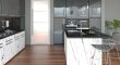 Плита МДФ Антрацит металлик глянец 18 мм 608/3088 AGT TRENDY 2800х1220 мм