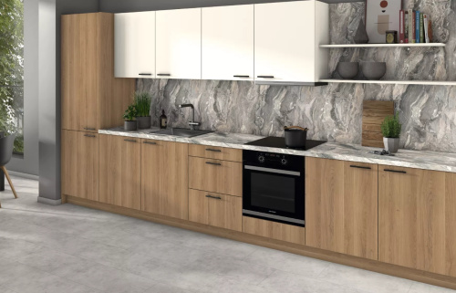 Столешница Мрамор чиполлино серый F093/ST15 EGGER 4100х600х38 мм