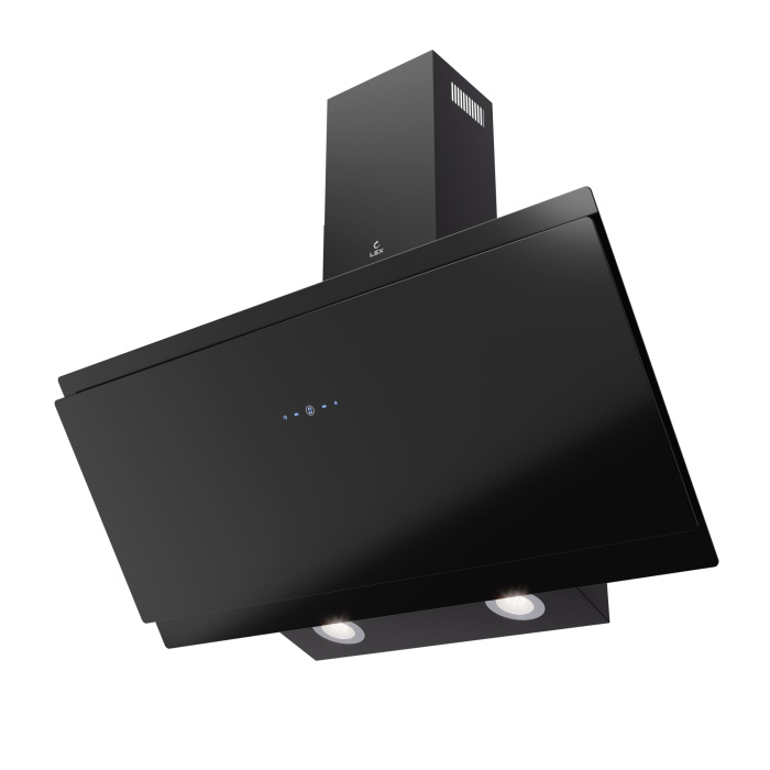 Кухонная вытяжка наклонная LEX FURIA 900 BLACK