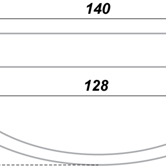 Ручка-скоба мебельная BOYARD Хром полированный RS030CP.3/128