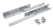 BOYARD.Направляющие шариковые, скрытого монтажа B-slide DB8882Zn/250