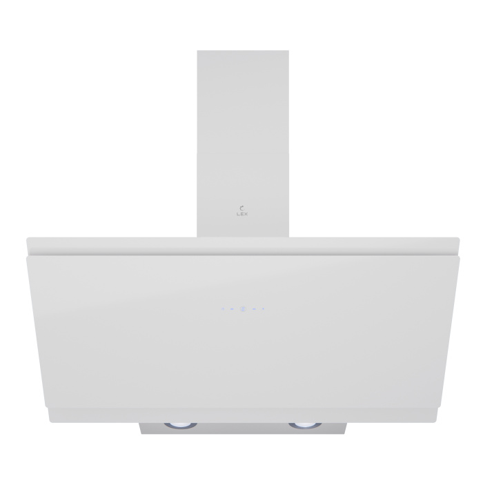 Кухонная вытяжка наклонная LEX FURIA 900 WHITE