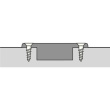 Петля для накладных дверей, угол открывания 110, Sensys 8645i-TH 52 HETTICH 9071205