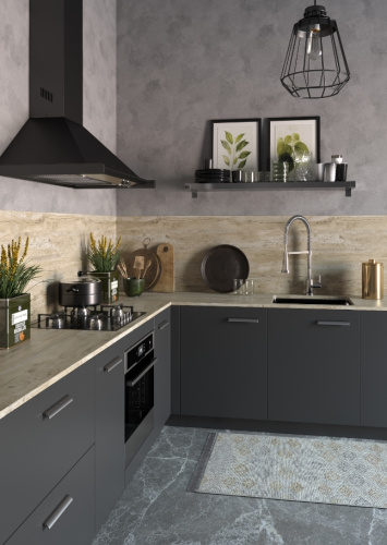 Столешница Canadian oak 3851/C Slotex 4200х600х40 мм