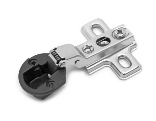 Мини-петля полунакладная для стекла BOYARD H502B/1410