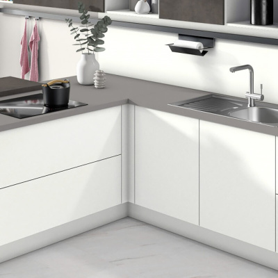 Столешница Алюминий мелкоматированный F502/ST7 EGGER 4100х600х38 мм