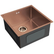 Мойка из нержавеющей стали Emar EMB-112 PVD Nano Coppery 450х450мм