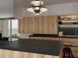 Столешница Black stone 5045/Bst Slotex 4200х600х40 мм
