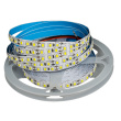 Лента LED M1 GLS 2835 IP20 120LED/м 6500K 12В 9.6Вт/м 1200Лм/м провод 2х0.35мм² L= 25см с 2 сторон холодный белый свет, 5м