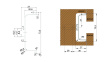 BOYARD.Ручка-профиль интегрированная GOLA BALANCE RP050SC.1/000/4100