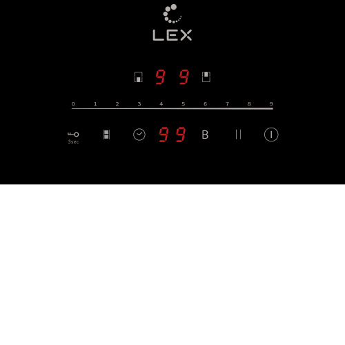 Индукционная варочная панель LEX EVI 321A BL