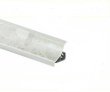 Плинтус для столешниц белые камешки Thermoplast 18х18х3000мм 1233 (ф-ра 308)