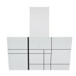Кухонная вытяжка наклонная LEX MOZA 600 R1 WHITE