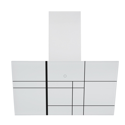 Кухонная вытяжка наклонная LEX MOZA 600 R1 WHITE