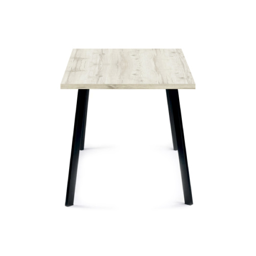 Обеденная группа Стол прямоугольный и 4 стула бежевые (table88058032LAP + chair_holland_black)