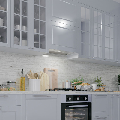 Кухонная вытяжка полновстраиваемая LEX GS BLOC LIGHT 600 INOX