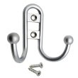Крючок SOLLER Фарватер 208B DS матовый хром 122-108