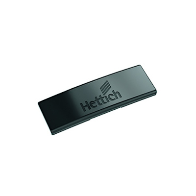 Заглушка для плеча петли Sensys с логотипом Черный обсидиан HETTICH 9091821