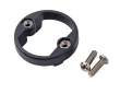 Декоративная фронтальная крышка для петель H501/H502/H505 черная BOYARD H17BL