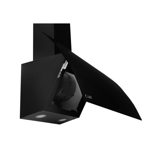 Кухонная вытяжка наклонная LEX PLAZA GS 900 BLACK