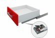BOYARD.Направлющие B-Slide для плиты 16-19 мм DB8982Zn/500