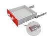 BOYARD.Направляющие шариковые, скрытого монтажа B-slide DB8881Zn/270