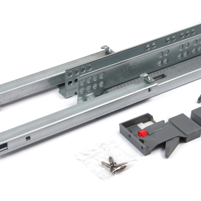 BOYARD.Направляющие шариковые, скрытого монтажа B-slide DB8882Zn/270